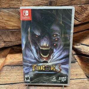 Turok 3 Shadow of Oblivion Nintendo Switch Limited Run Games #237 New Sealed